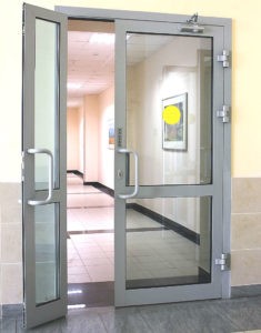 Алюминиевая дверь 900×2000 мм. GFTD11203