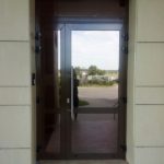 Алюминиевая дверь в подъезд GFTD850
